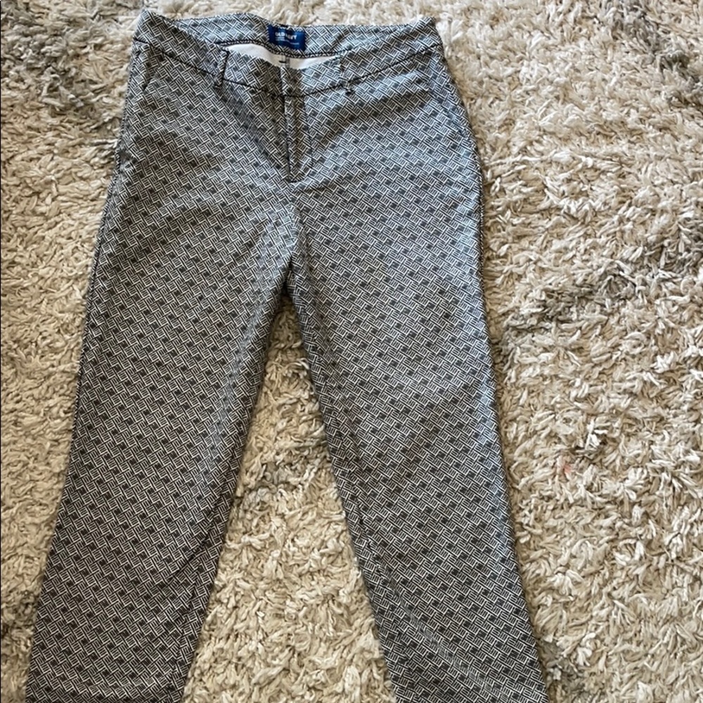 Black and white print Harper pants